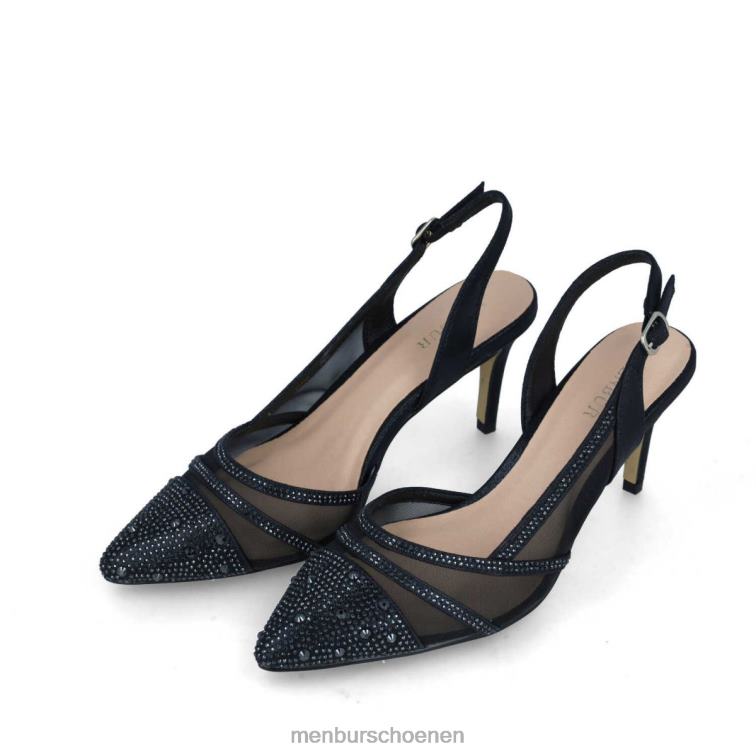 zwart middelhoge en lage hakken 64N061700 glaucoom vrouwen Menbur