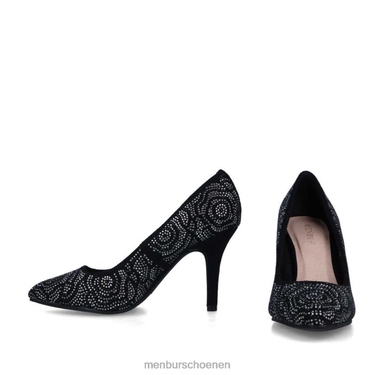 zwart middelhoge en lage hakken 64N061722 alcea vrouwen Menbur