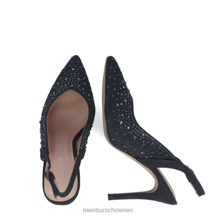 zwart middelhoge en lage hakken 64N061723 lyrata vrouwen Menbur