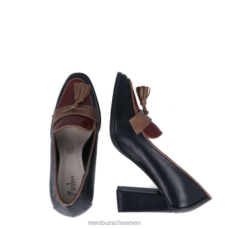 zwart middelhoge en lage hakken 64N061724 vinca vrouwen Menbur