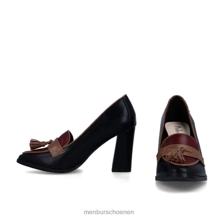 zwart middelhoge en lage hakken 64N061724 vinca vrouwen Menbur