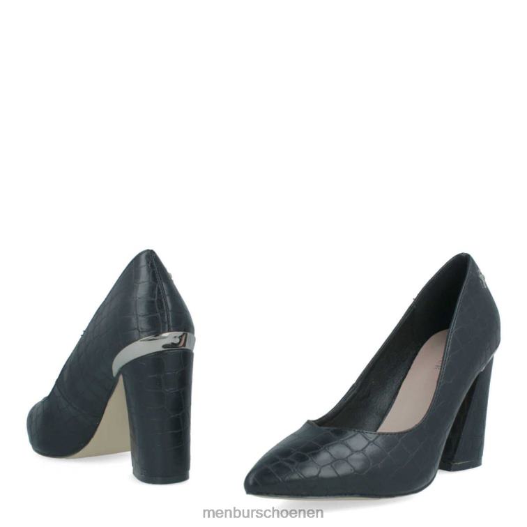 zwart middelhoge en lage hakken 64N061739 padula vrouwen Menbur