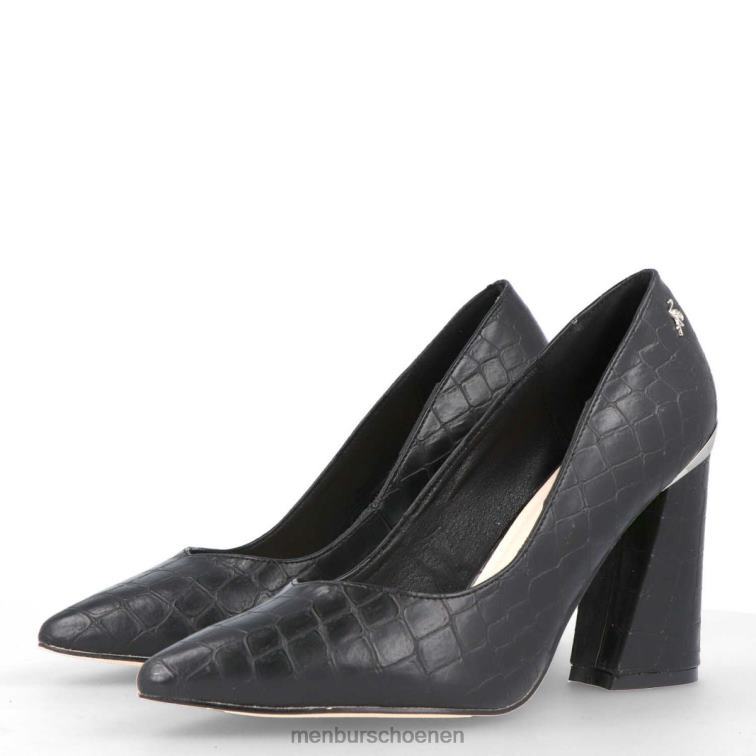 zwart middelhoge en lage hakken 64N061739 padula vrouwen Menbur