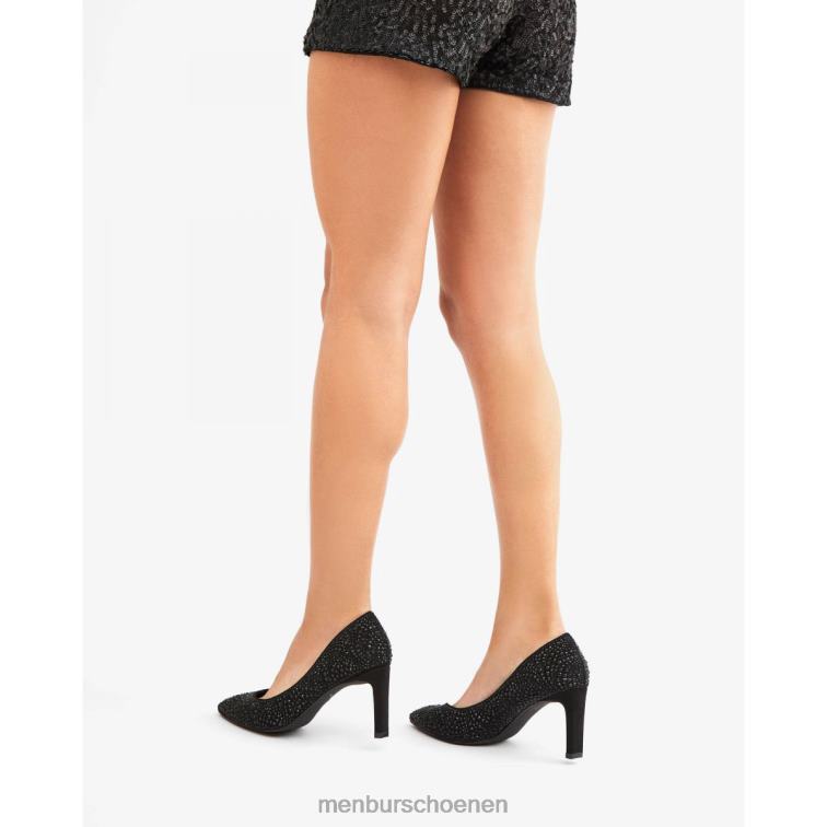 zwart middelhoge en lage hakken 64N061749 honia vrouwen Menbur