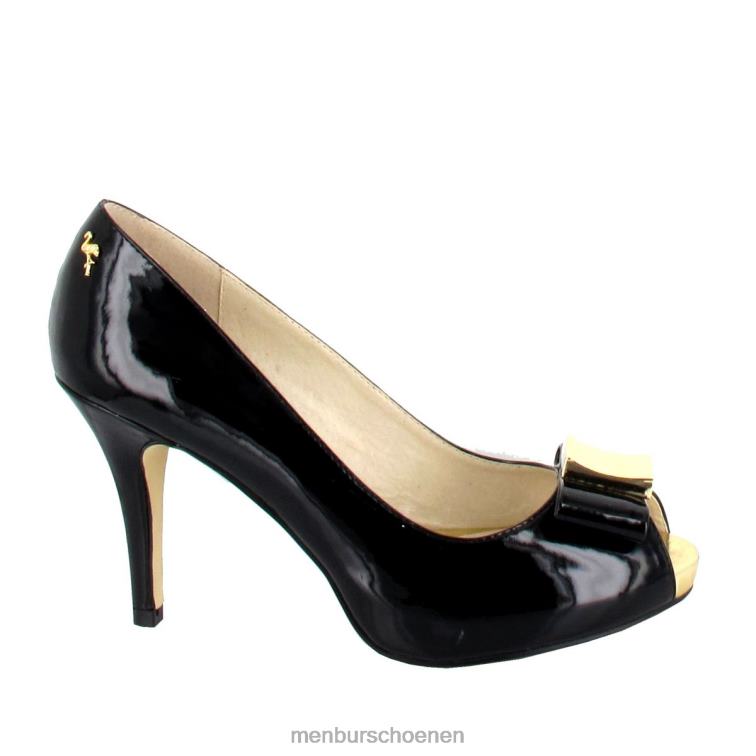 zwart middelhoge en lage hakken 64N061764 gallet vrouwen Menbur