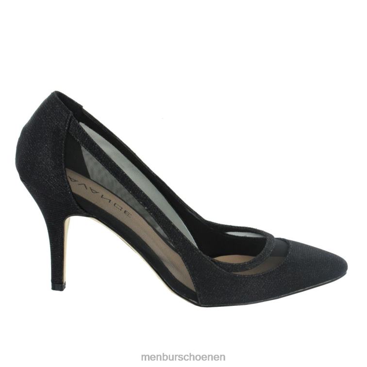 zwart middelhoge en lage hakken 64N061770 ja vrouwen Menbur