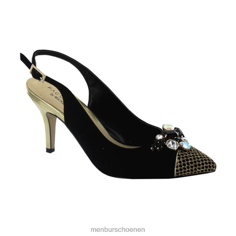 zwart middelhoge en lage hakken 64N061771 faucena vrouwen Menbur