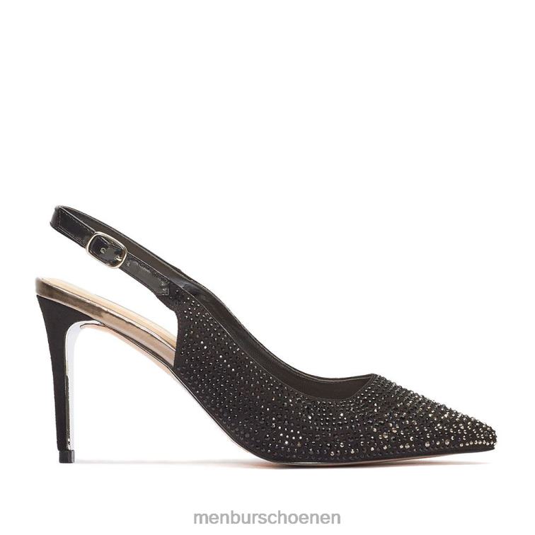 zwart middelhoge en lage hakken 64N061804 dotti vrouwen Menbur