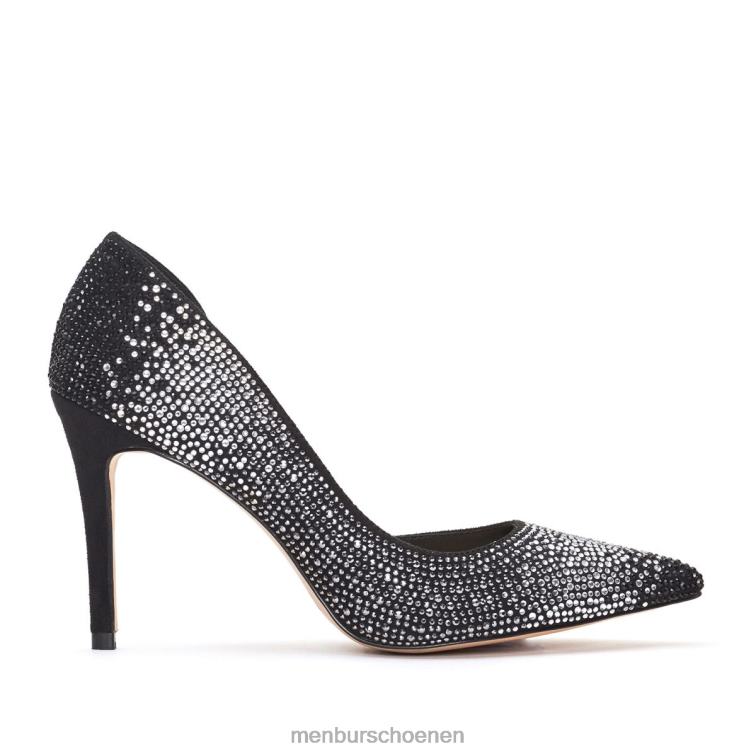 zwart middelhoge en lage hakken 64N061814 leri vrouwen Menbur