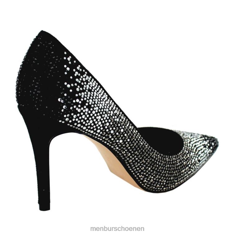 zwart middelhoge en lage hakken 64N061814 leri vrouwen Menbur