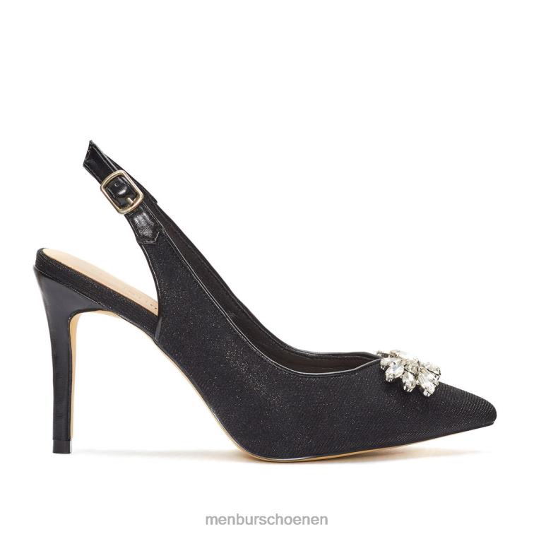 zwart middelhoge en lage hakken 64N061818 pezze vrouwen Menbur