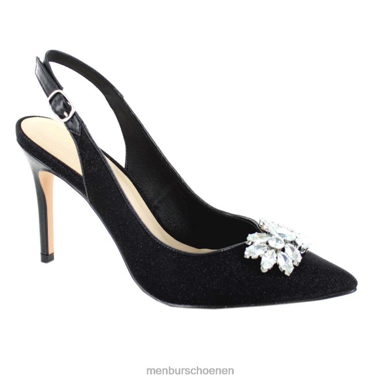 zwart middelhoge en lage hakken 64N061818 pezze vrouwen Menbur