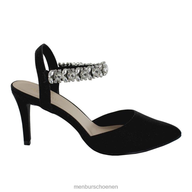 zwart middelhoge en lage hakken 64N061821 scherp vrouwen Menbur