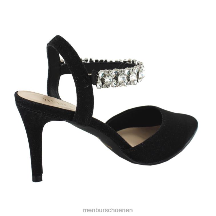 zwart middelhoge en lage hakken 64N061821 scherp vrouwen Menbur