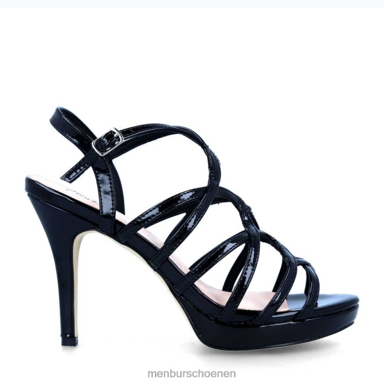 zwart middelhoge en lage hakken 64N061903 Tarsia vrouwen Menbur