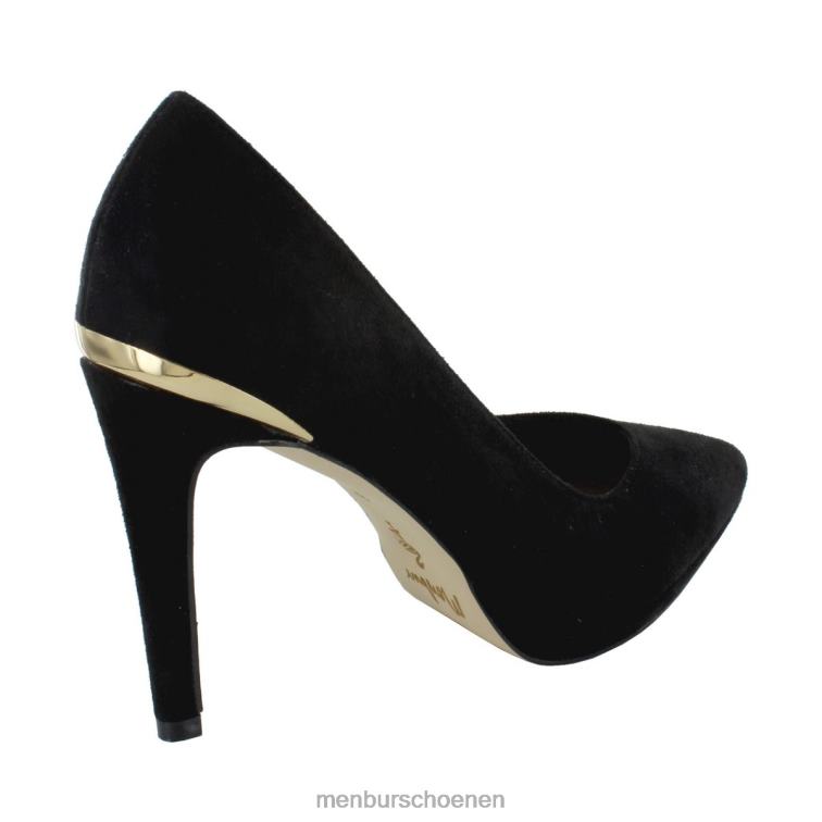 zwart middelhoge en lage hakken 64N061926 streefde vrouwen Menbur