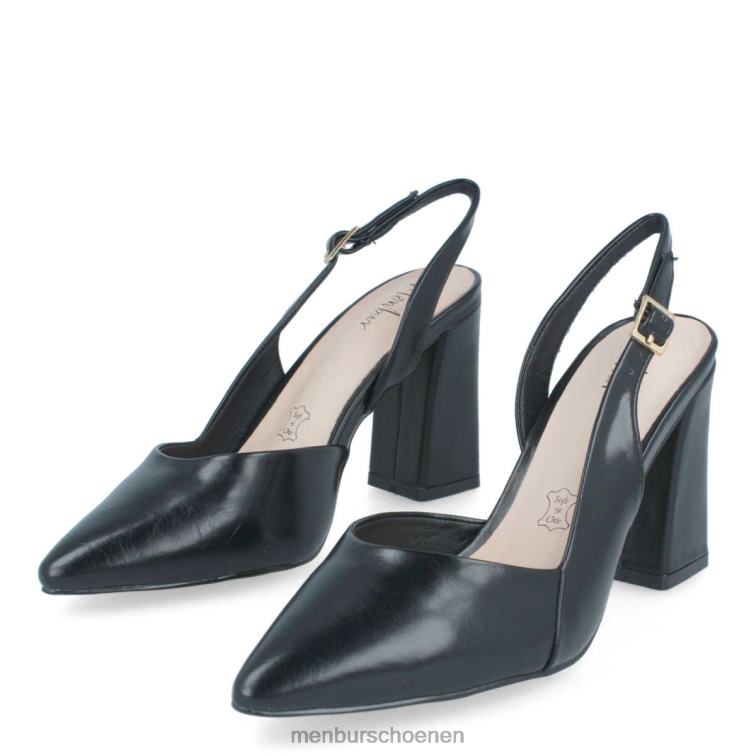 zwart middelhoge en lage hakken 64N062094 vomano vrouwen Menbur