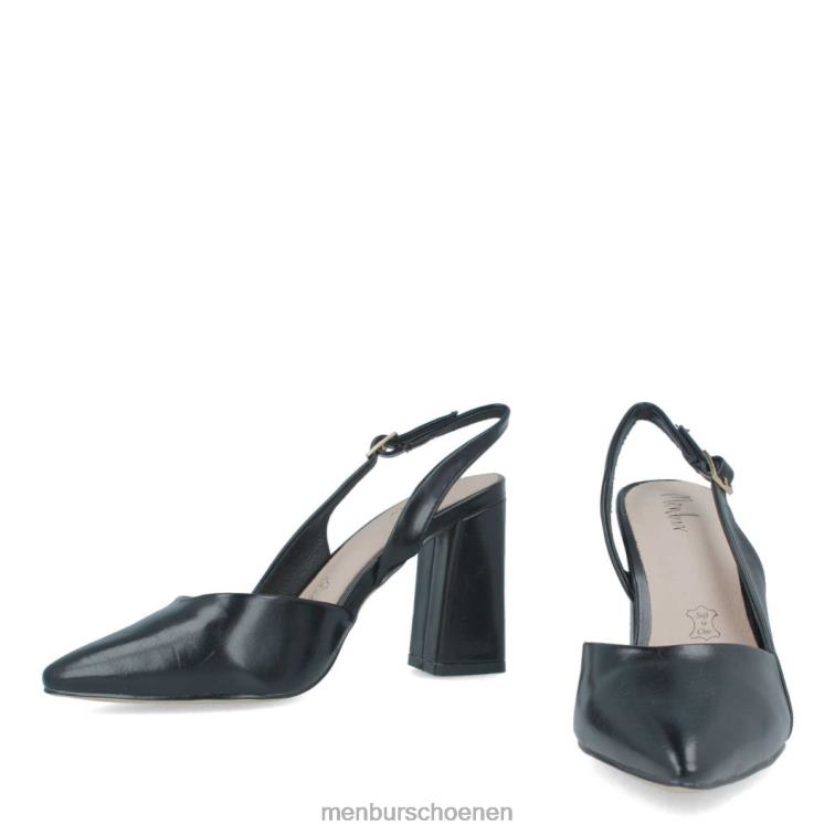 zwart middelhoge en lage hakken 64N062094 vomano vrouwen Menbur