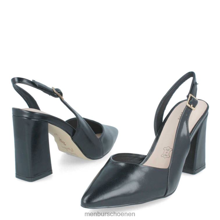 zwart middelhoge en lage hakken 64N062094 vomano vrouwen Menbur