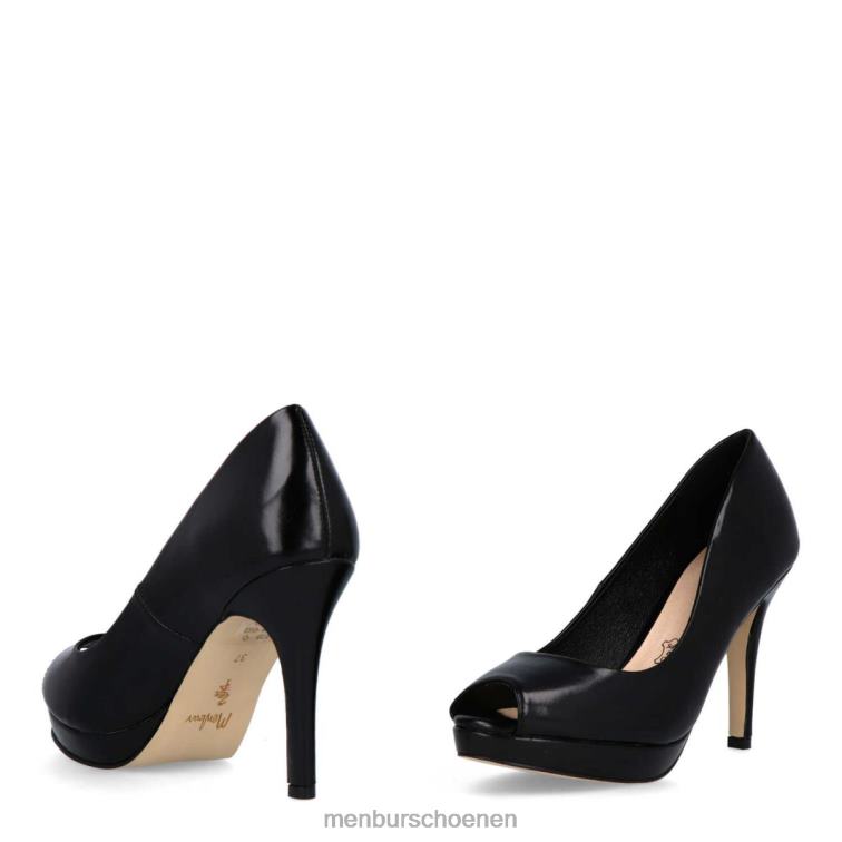 zwart middelhoge en lage hakken 64N062103 villadose vrouwen Menbur