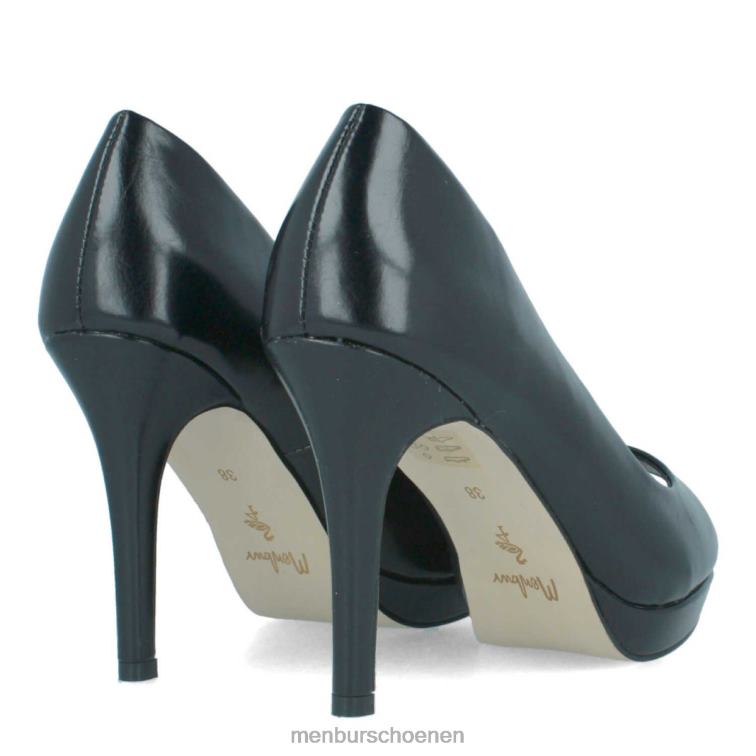 zwart middelhoge en lage hakken 64N062103 villadose vrouwen Menbur