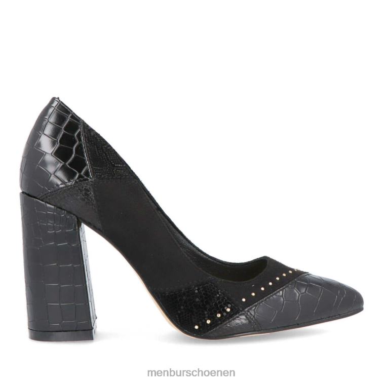 zwart middelhoge en lage hakken 64N062112 sorgon 3 vrouwen Menbur