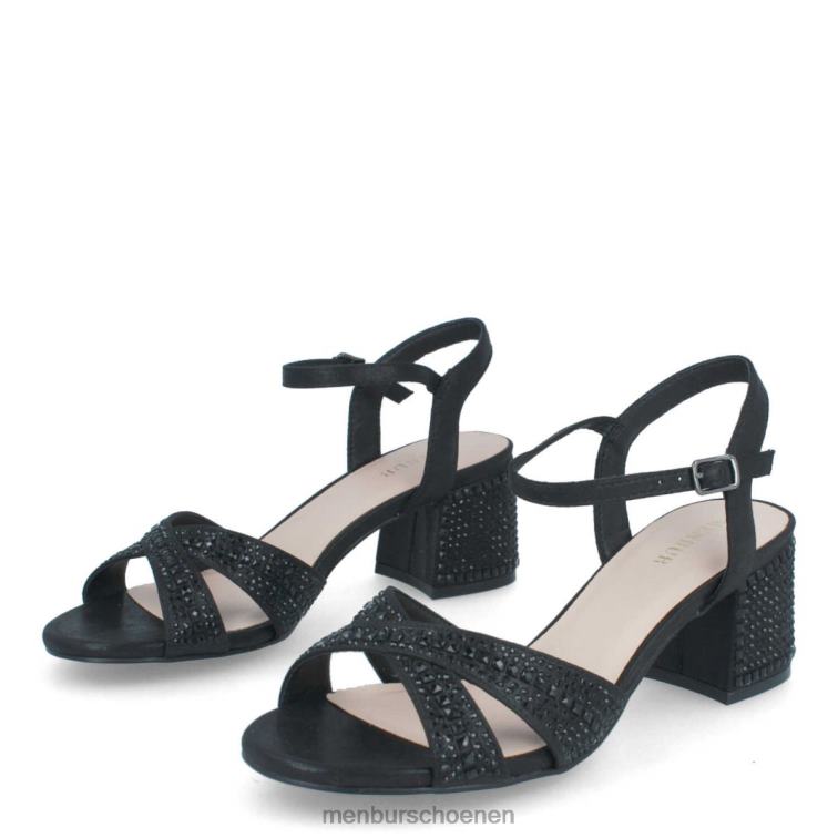 zwart middelhoge en lage hakken 64N062115 sorisolo vrouwen Menbur