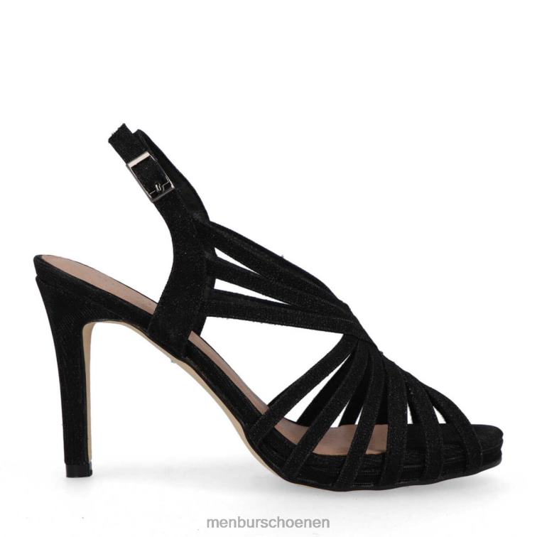 zwart middelhoge en lage hakken 64N062122 strepeto vrouwen Menbur