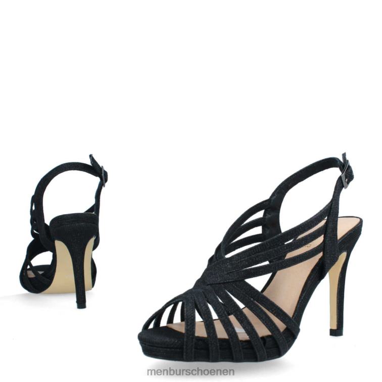 zwart middelhoge en lage hakken 64N062122 strepeto vrouwen Menbur