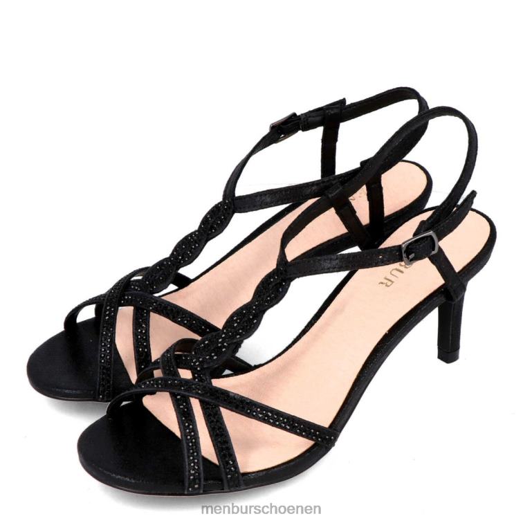 zwart middelhoge en lage hakken 64N062199 tarvis vrouwen Menbur