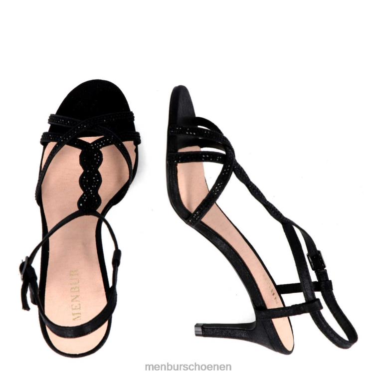 zwart middelhoge en lage hakken 64N062199 tarvis vrouwen Menbur