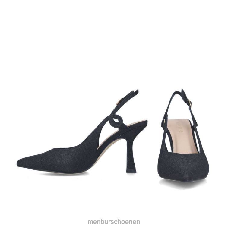 zwart middelhoge en lage hakken 64N065546 pollux vrouwen Menbur