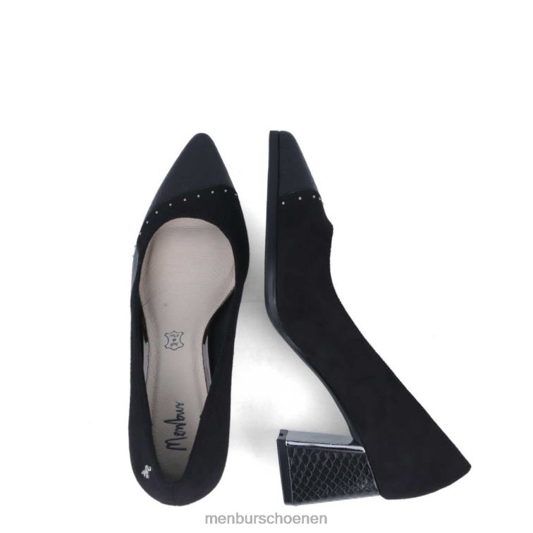 zwart middelhoge en lage hakken 64N065886 Actea vrouwen Menbur