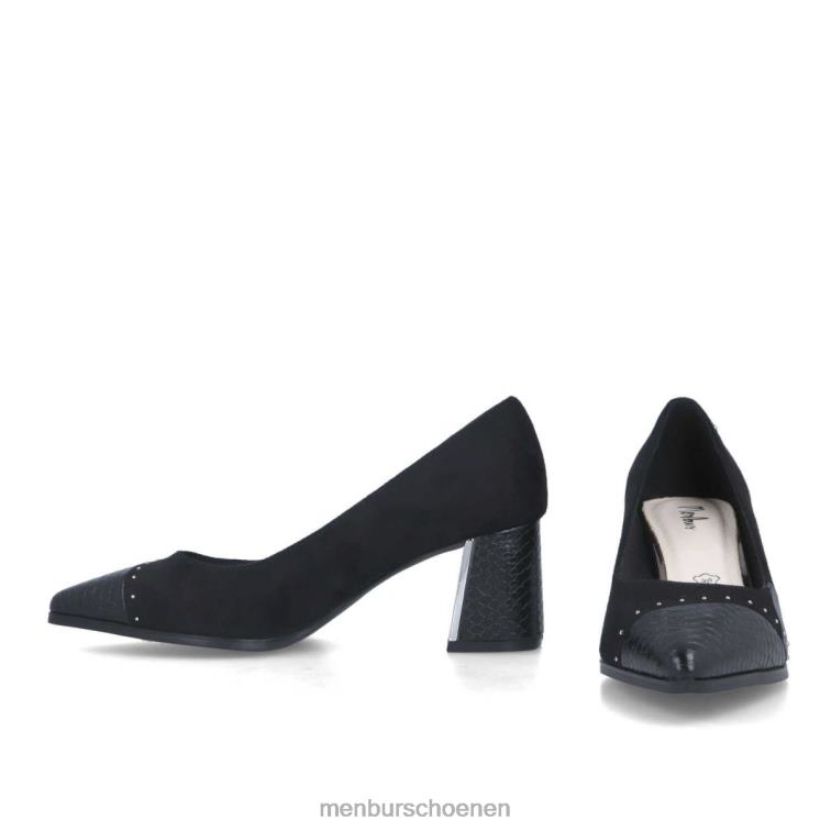 zwart middelhoge en lage hakken 64N065886 Actea vrouwen Menbur