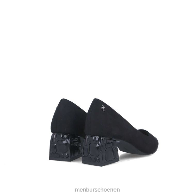zwart middelhoge en lage hakken 64N065893 ailanthea vrouwen Menbur
