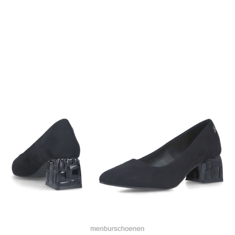 zwart middelhoge en lage hakken 64N065893 ailanthea vrouwen Menbur