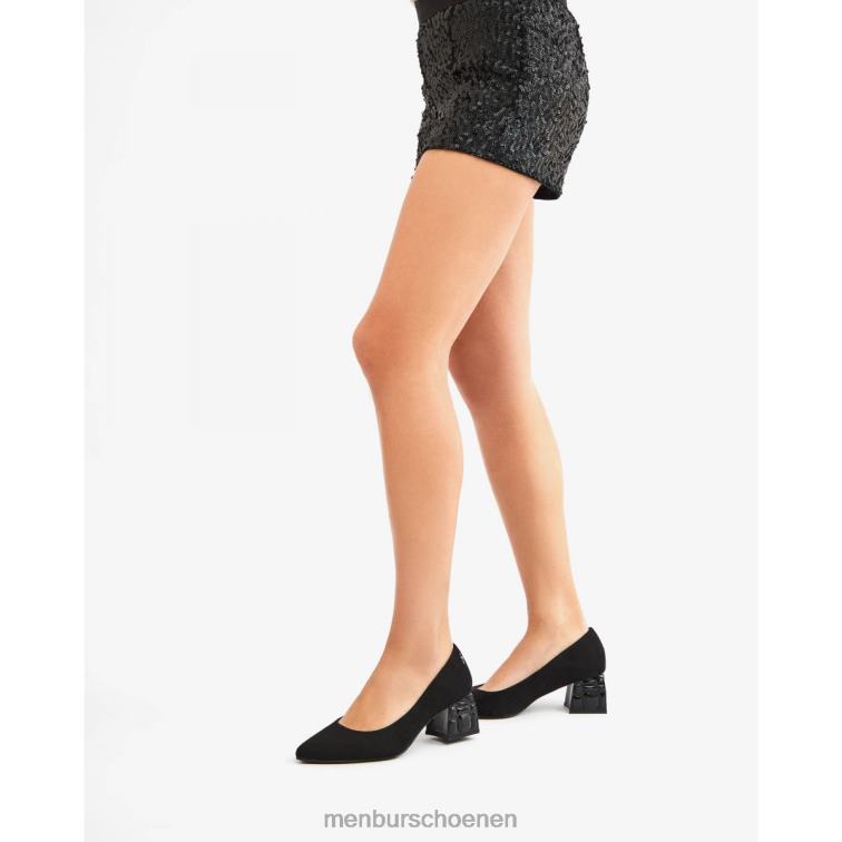 zwart middelhoge en lage hakken 64N065893 ailanthea vrouwen Menbur