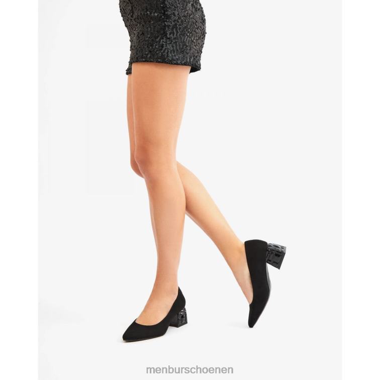 zwart middelhoge en lage hakken 64N065893 ailanthea vrouwen Menbur