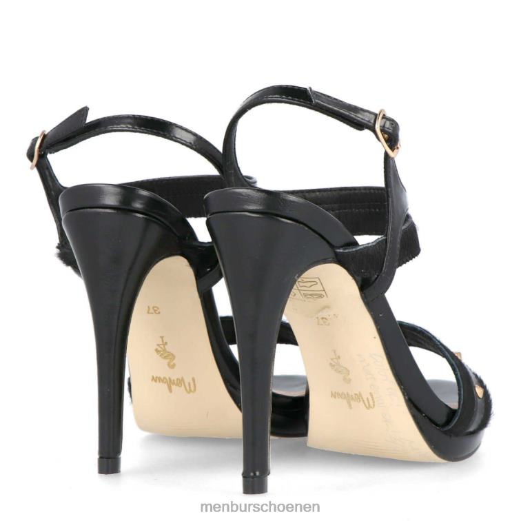 zwart middelhoge en lage hakken 64N065919 toran vrouwen Menbur