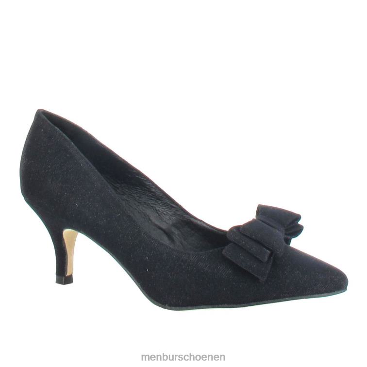 zwart middelhoge en lage hakken 64N065930 sil vrouwen Menbur