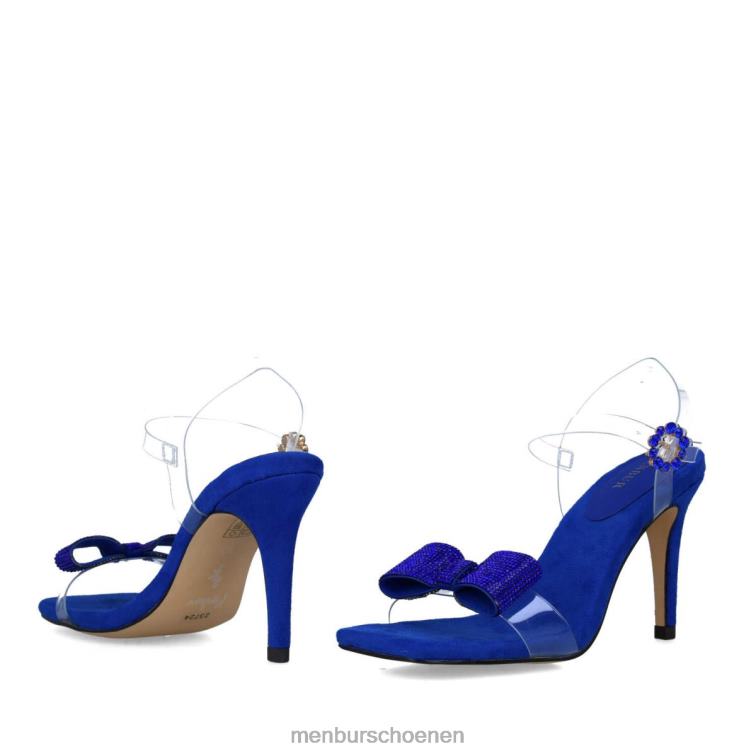 azul medio sandalen 64N062698 Dorado vrouwen Menbur