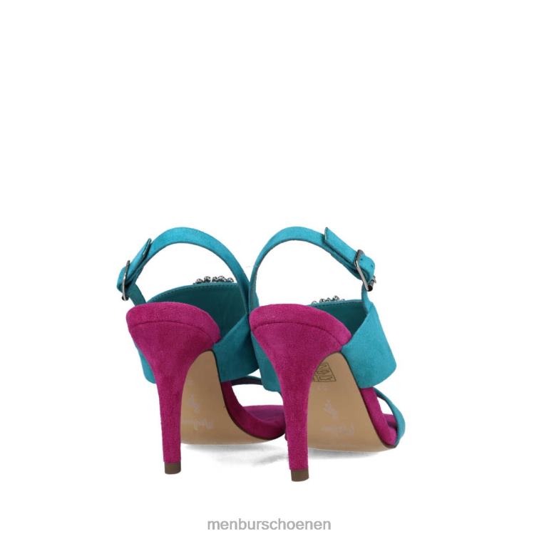 azul medio sandalen 64N062735 sagittae vrouwen Menbur