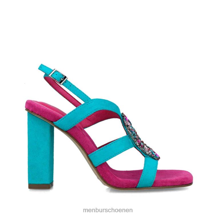 azul medio sandalen 64N062893 sagittae vrouwen Menbur