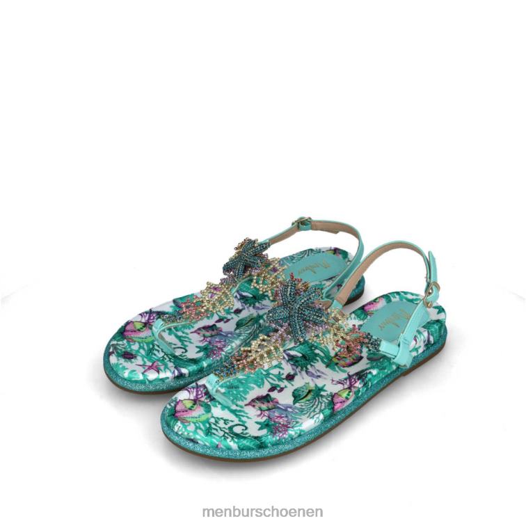 azul medio sandalen 64N062913 regulus vrouwen Menbur