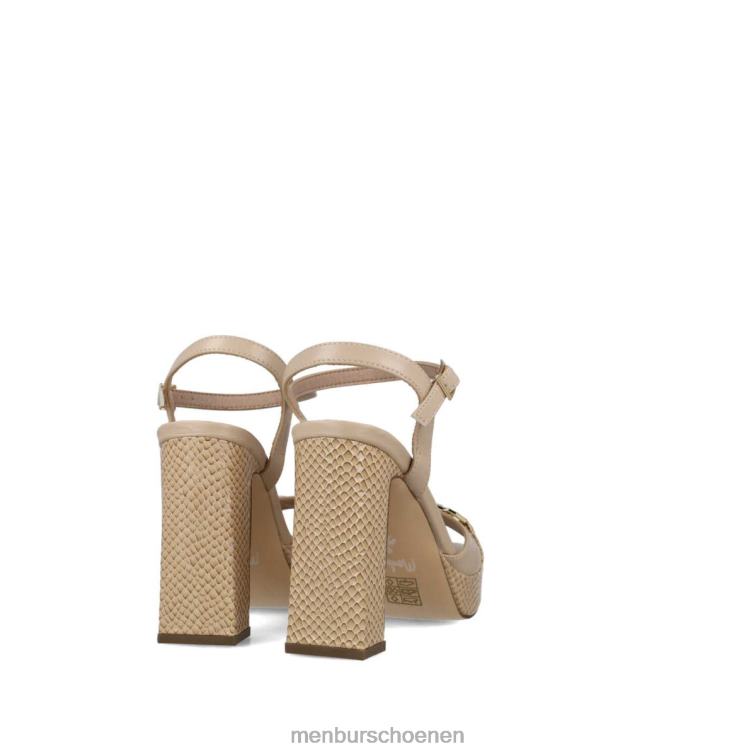 beige sandalen 64N062596 octanen vrouwen Menbur