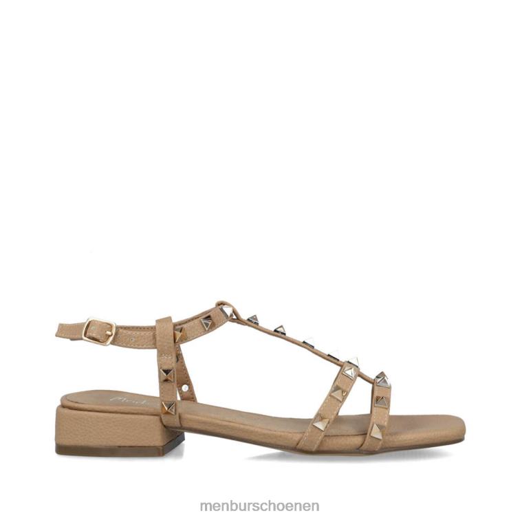 beige sandalen 64N062656 Weegschaal vrouwen Menbur