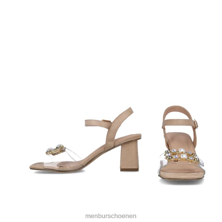 beige sandalen 64N062816 Pavo vrouwen Menbur