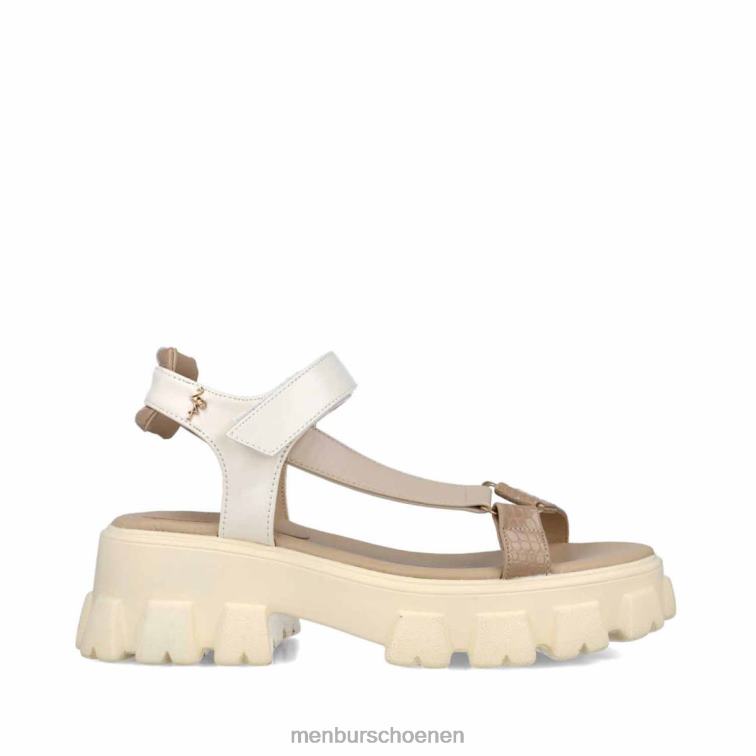 beige sandalen 64N062904 slangen vrouwen Menbur