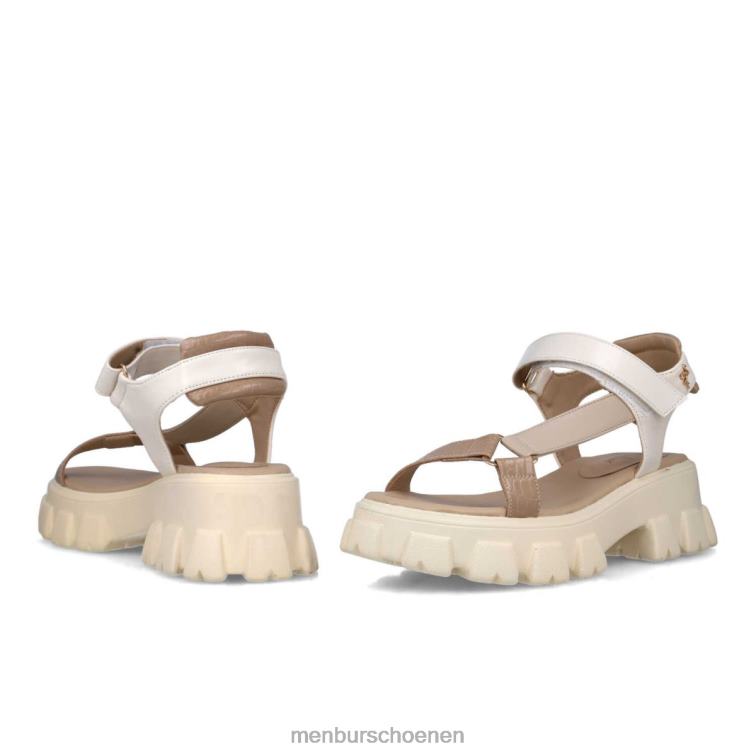 beige sandalen 64N062904 slangen vrouwen Menbur