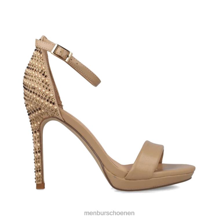 beige sandalen 64N0678 altaar vrouwen Menbur
